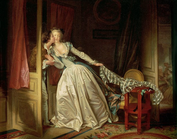 Jean Fragonard - Il Bacio Rubato, 1786